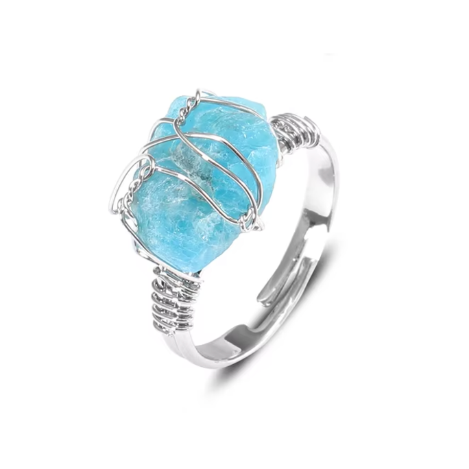 Crystal Essence Healing Rings